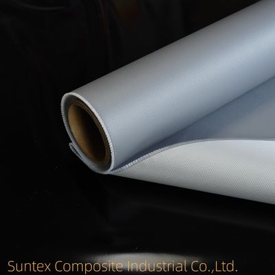 Heat Resistant Industrial Curtains Made of 850g/m² Silicone-Coated E-Glass Fabric