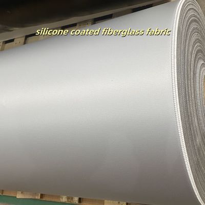 Silicone Coated Fiberglass Fabric - E-Glass, High Temperature Resistant