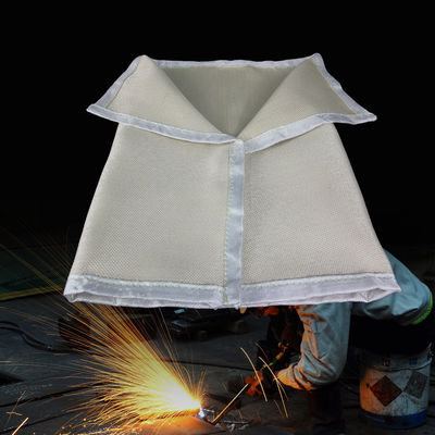 1m x 1m Fiberglass Welding Blanket Fireproof 550C Heat Resistant