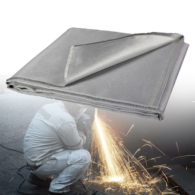 1m x 1m Fiberglass Welding Blanket Fireproof 550C Heat Resistant