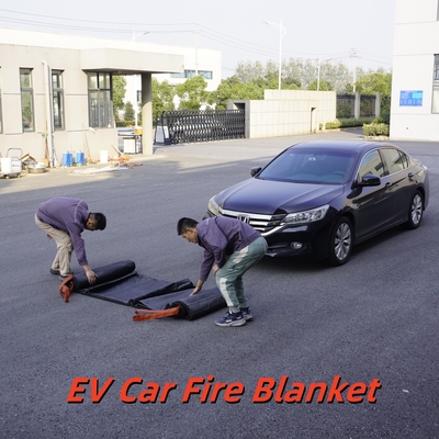 Silica fabric EV Car Fire Blankets