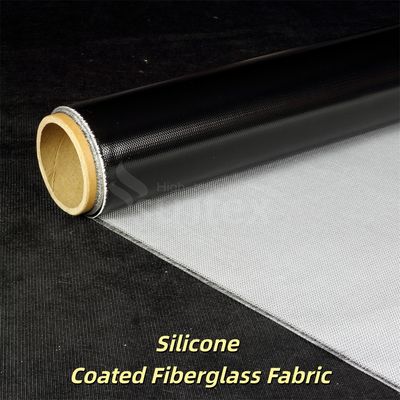 High Temperature Resistant Fireproof Anti-tear Silicone Coated Fiberglass Fabric for Industrial Applications