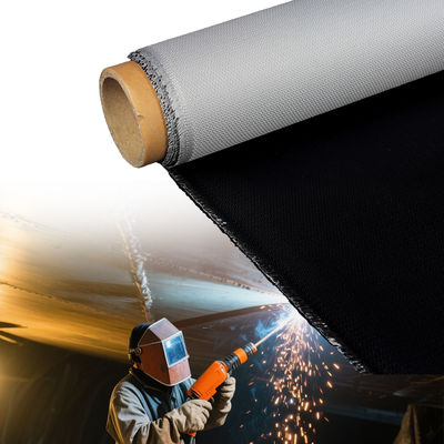 Fireproof Thermal Insulation Silicone Coated Fiberglass Fabric with Double Sided Coating and Corrosion Resistance