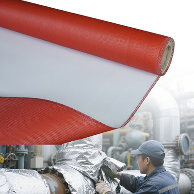 High-Temperature Fireproof Welding Blanket 460 g/sqm 0.41 mm Up to 1800C Heat Resistant Flame Retardant Welding Mat