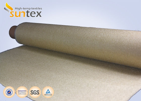 Vermiculite Silica Coated Fiberglass Fabric 1200°C Welding Blanket