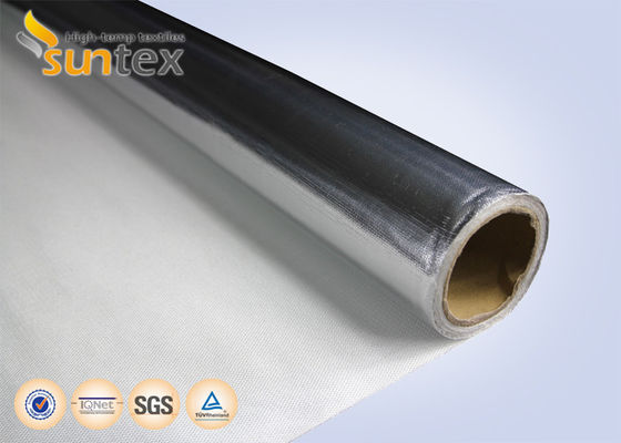 550℃ High Thermal Flange Cover Material: 0.4mm Aluminum Foil Fiberglass Insulation Blanket
