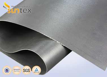 0.9mm Thickness 1000°F/550°C Heat Insulation Silicone Coated Fiberglass Fabric