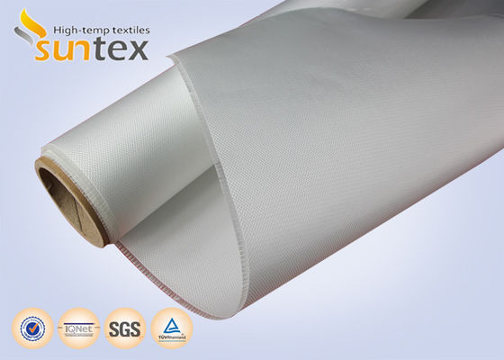 Acrylic Coated Fiberglass Fabric with 550 Degree C Temperature Resistance and Acrylic Weave-Set Finish for Easy Sewing and Cutting