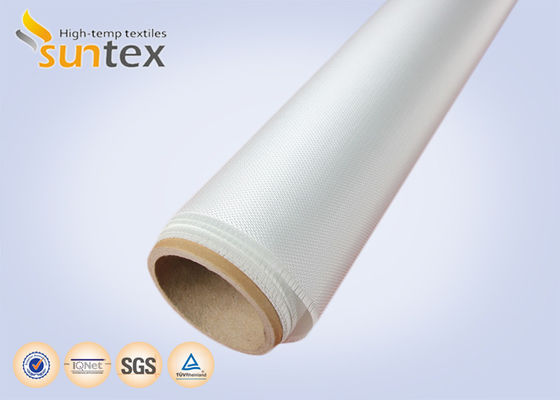 Fire Resistant Fiberglass Fabric with 550 Degree C Temperature Resistance and Acrylic Weave-Set Treated for High Durability