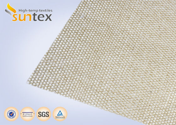 Vermiculite Coated Fiberglass Fabric 1200°C Fireproof Thermal Insulation