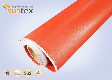 E-Glass Fireproof Silicone Fiberglass Fabric Thermal Insulation Fiberglass High Temperature Resistance Silicone Fabric Cloth