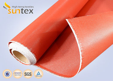 E-Glass Fireproof Silicone Fiberglass Fabric Thermal Insulation Fiberglass High Temperature Resistance Silicone Fabric Cloth