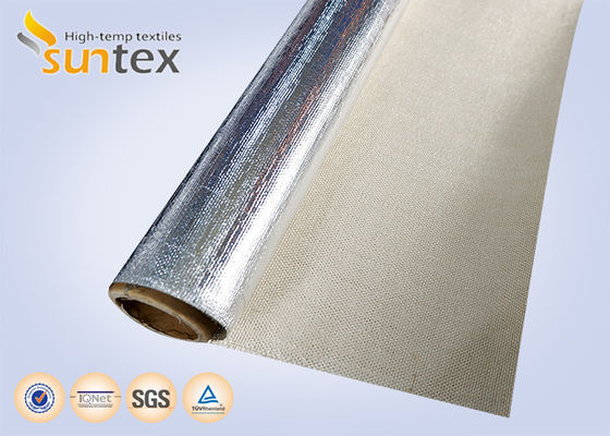 Thermal Insulation Cover Material: Aluminum Foil Laminated Fabric for Duct & Heat Resistant Curtain