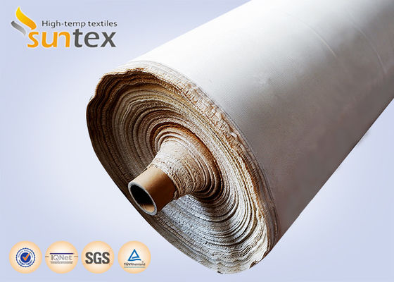1200℃ High Temperature Resistance Silica Cloth with 18 oz/sqy Unit Weight and Crowfoot Pattern for Fire Retardant Applications