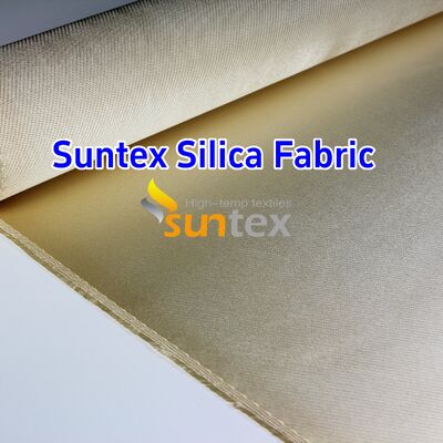 Custom Silica Fabric Molten Metal Splash Resistant Insulation Mater