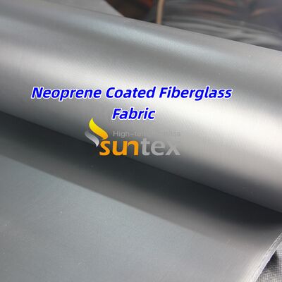High Temperature Resistance Neoprene Coated Fiberglass Fabric Fire Blanket with Chemical Resistant and Flame Retardant Properties