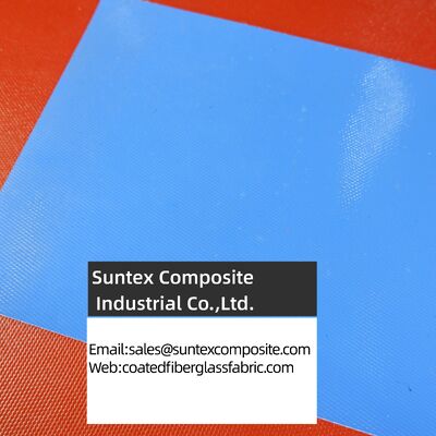 Heat Resistant High Strength Corrosion Resistant Silicone Coated Fiberglass Fabric and Fiberglass Cloth