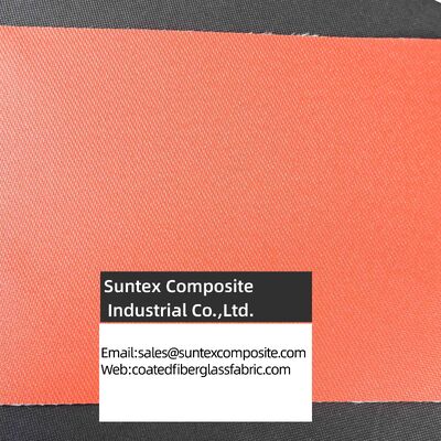 Heat Resistant Silicone Coated Fiberglass Fabric for High Temperature Resistance and Removable Insulation Jacket
