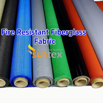 Waterproof and Fireproof Silicone Coated Fiberglass Fabric 