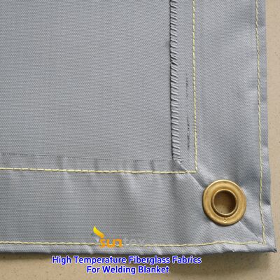 550°C Heat Resistant Acrylic Coated Welding Blanket Fire Blanket with Customizable Sizes