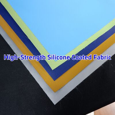 Alkali Free Fireproof Silicone Coated Fiberglass Fabric 590 g/sqm for Heat Resistant Insulation