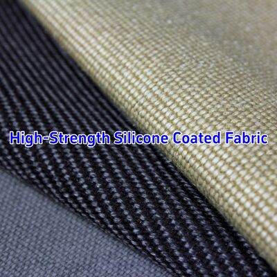 590 g/sqm 0.45 mm Thickness Silicone Coated Fiberglass Fabric With -50℃ to 550℃ Standing Temperature