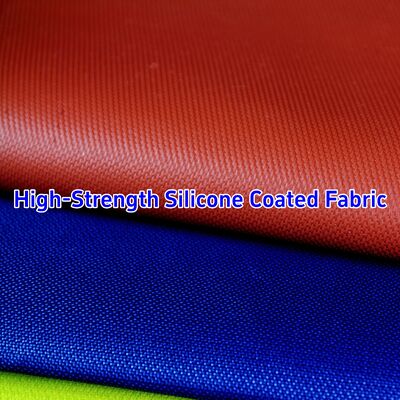 Plain Woven Silicone Coated Fiberglass Fabric with Fire and Heat Resistance for Industrial Applications