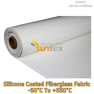 Heat Resistant E-Glass Fireproof Wholesale Double/Side Silicone Coated Fiberglass Cloth Fabric