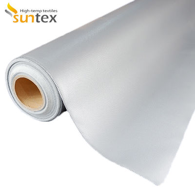 Silicone Coated Fiberglass Fabric Fireproof Heat Resistant 850g/m2