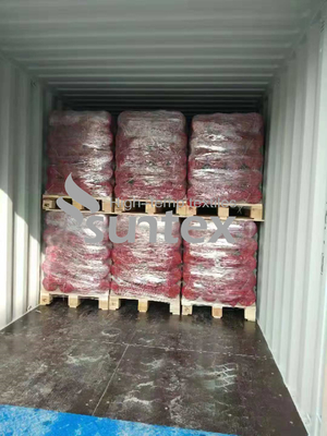 أقمشة الألياف الزجاجية المطلية بالسيليكون المطاطية للبطانيات العازلة القابلة للإزالة وستائر اللحام
