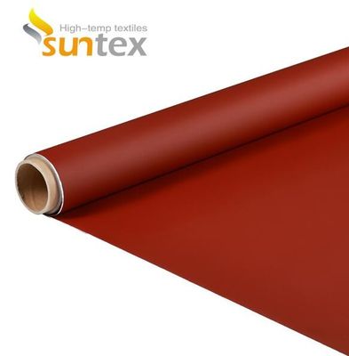 Silicone Rubber Coated Fiberglass Fabric For Fabric Flexible Connectors