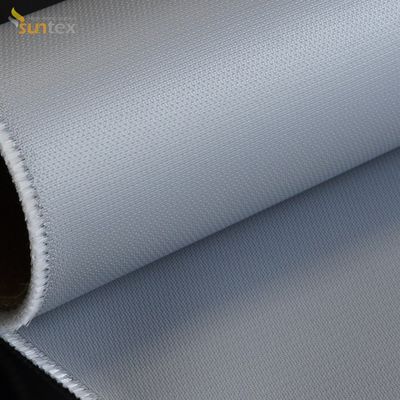 القماش المقوى للنار من الألياف الزجاجية المقوى بالسيليكون الأحمر