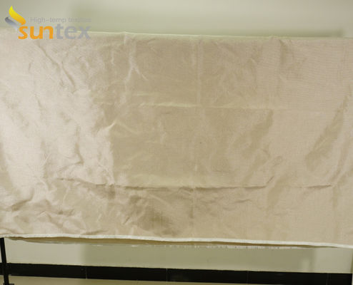 سيلكون مغلفة 1.6m X1.8m ألياف الزجاج لحام بطانية رول
