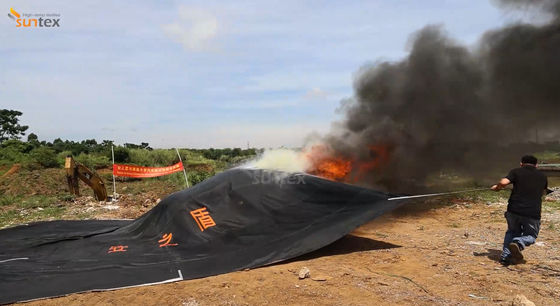 PU الألياف الزجاجية المغلفة بطبقة حريق سيارة EV