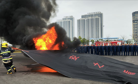 Gray Suntex Composite Factory Electric Vehicle Fire Blanket