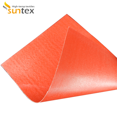 Fireproof Silicone Coated Fiberglass Fabric - Heat Resistant 850g/m2