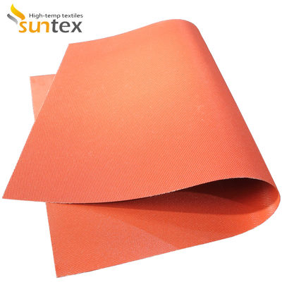 Grey Color Silicone Coated Fiberglass Fabric with Chemical Resistance and Roll Length Options for High Temp Protection