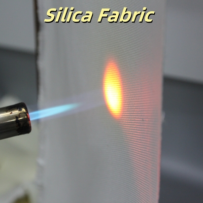 قماش ألياف زجاجية مطلي بالفيرميكوليت عازل حراري مقاوم للحريق 1200 درجة مئوية