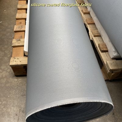 Silicone Coated Fiberglass Fabric Fireproof Heat Resistant 850g/m2