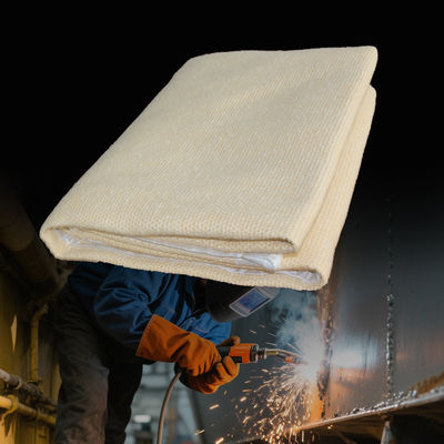 17 Oz 1000°F Fire Resistance Welding Blanket with 16 Mil Thickness for High Temp Grinding Sparks