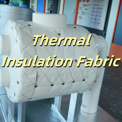 1000°C Temperature Resistant Water and Oil Proof Customizable Thermal Insulation Fabric for Removable Insulation Jackets