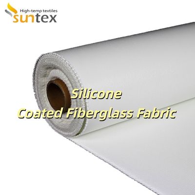 Fire Prevention Silicone Coated Fiberglass Fabric with High Temperature Resistance and Corrosion Resistance for Industrial Applications