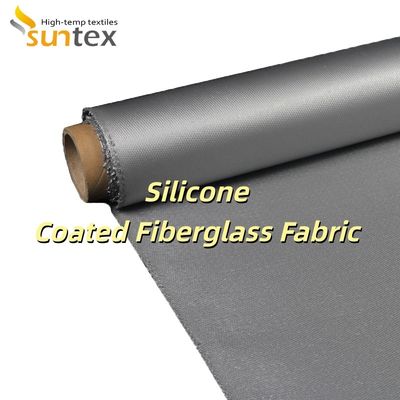 Alkali Free Double Sided Silicone Coated Fiberglass Fabric with Water Repellent Properties for Thermal Insulation