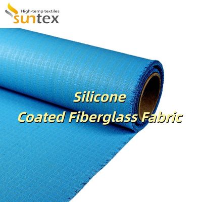 Fire Prevention Silicone Coated Fiberglass Fabric with High Temperature Resistance and Corrosion Resistance for Industrial Applications