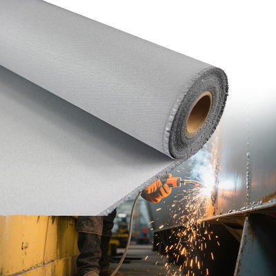 Double Side Fireproof PU Coated Fiberglass Welding Blanket with 1800C Temperature Resistance and Multiple Width Options