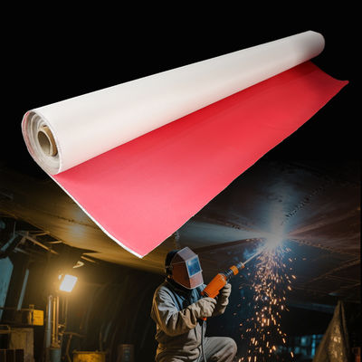 Thermal Insulation Waterproof PU Coated Fiberglass Fabric for Outdoor Applications 460 g/sqm 0.41 mm