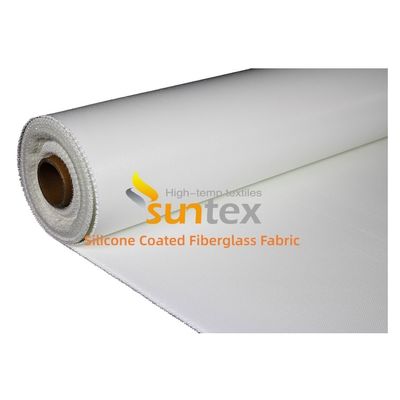 E-Glass Silicone Coated Fiberglass Fabric for Thermal Insulation and Safety in Cutting Process