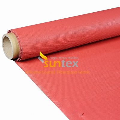 Fireproof Silicone Coated Fiberglass Fabric with High Temperature Resistance and Waterproof Properties