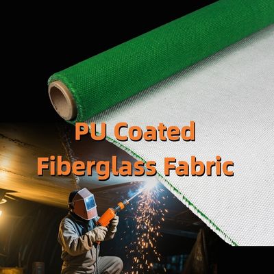 Durable 460 g/sqm 0.41 mm Fireproof Fiberglass Welding Blanket with High Temperature Resistance