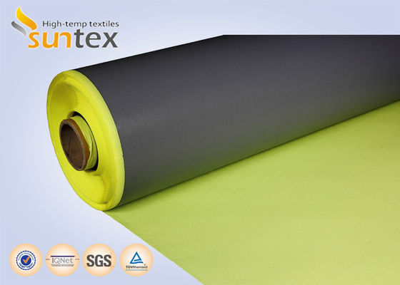 Fire Resistant PTFE Coated Fiberglass Fabric with Soft Texture and Easy Fabrication for Industrial Thermal Protection